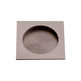 Linnea - Square Flush Pull, Satin Rose Gold - Satin Rose Gold