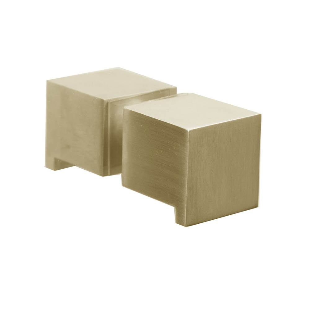 Linnea - Shower Door Knob, Satin Brass - Satin Brass