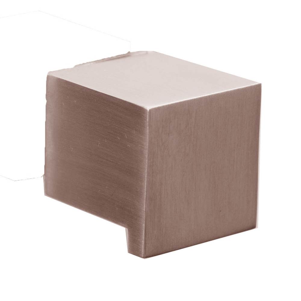Linnea - Shower Door Knob, Satin Rose Gold - Satin Rose Gold
