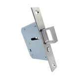 Linnea - Mortised Faceplate With Pop-Out Edge Pull. Faceplate: 138mm Length, 20mm Width. 304 Stainless Steel. - Satin Stainless Steel