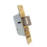 Linnea - Mortised Faceplate With Pop-Out Edge Pull. Faceplate: 138mm Length, 20mm Width. 304 Stainless Steel. - Pvd Satin Brass