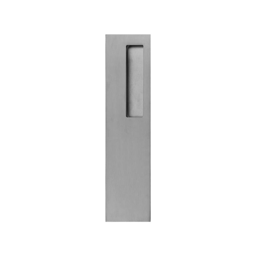 Linnea - Square Flush Pull, Polished Stainless Steel - Polished Stainless Steel
