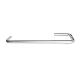 Linnea - Single Glass Mount Shower Door Pull (Includes Mounting Discs). 469mm Length, 450mm CTC. 19mm Dia. 82mm Projection. 304 Stainless Steel. - Satin Stainless Steel