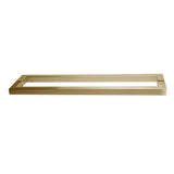 Linnea - Shower Door Pull, Satin Brass - Satin Brass