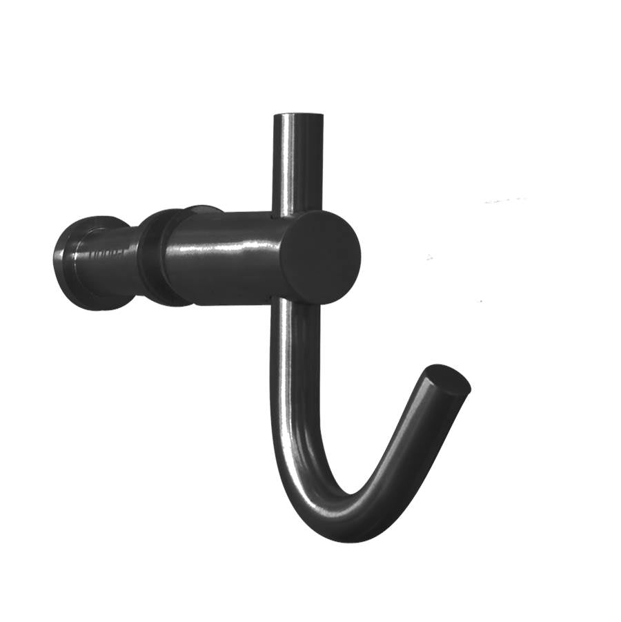 Linnea - Shower Door Pulls, Satin Black - Satin Black