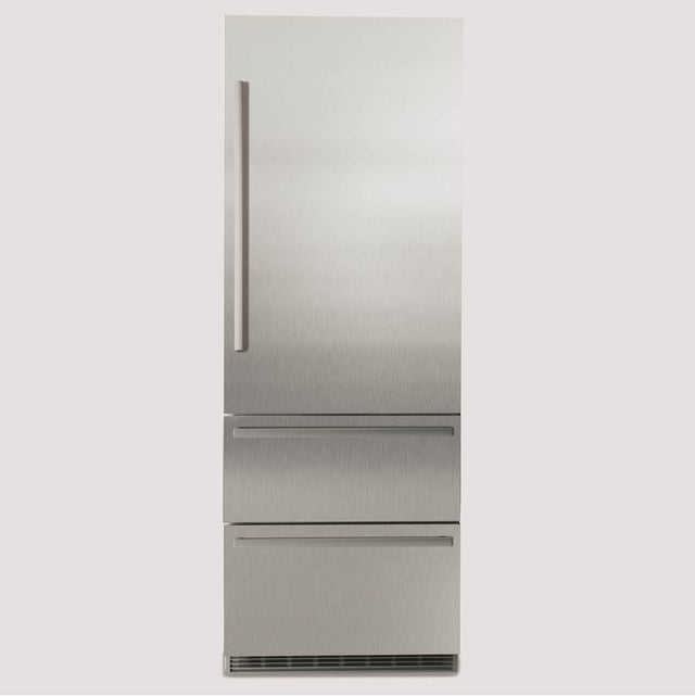 Liebherr - 3 Pcs. Square Aluminum Handles For Hc(B) 15Xx (Old Oval) - Brushed