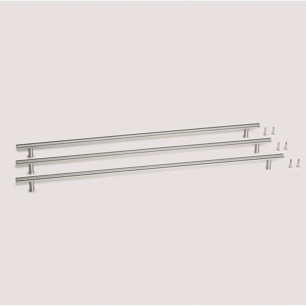 Liebherr - 3 Pcs. Stainless Round Handles 3/4'' For Hc(B) 2080/81