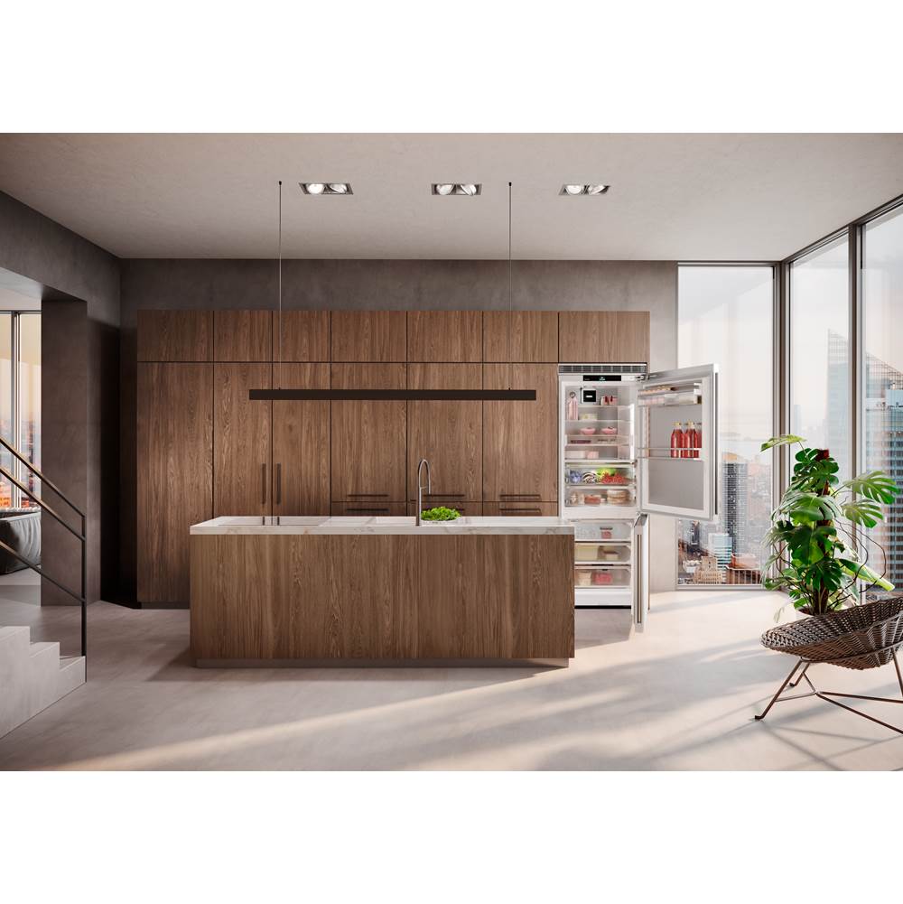 30'' Freestanding Bottom Freezer w/BioFresh - RH