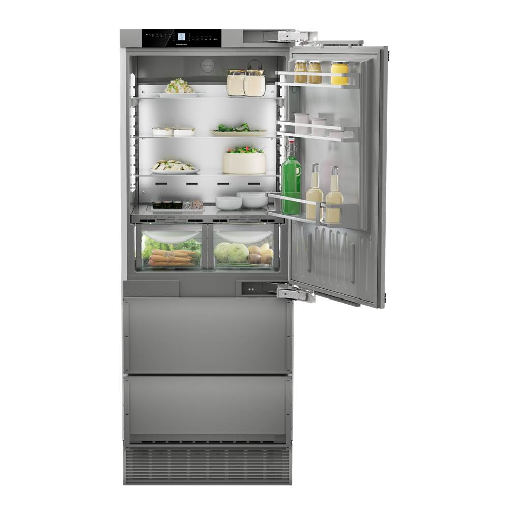 30'' Integrated Bottom Freezer with BioFresh - panel ready - RH