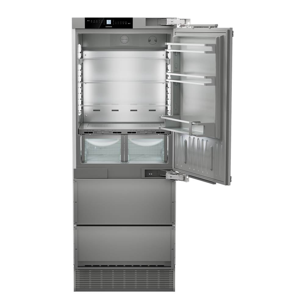 30'' Integrated Bottom Freezer with BioFresh - panel ready - RH