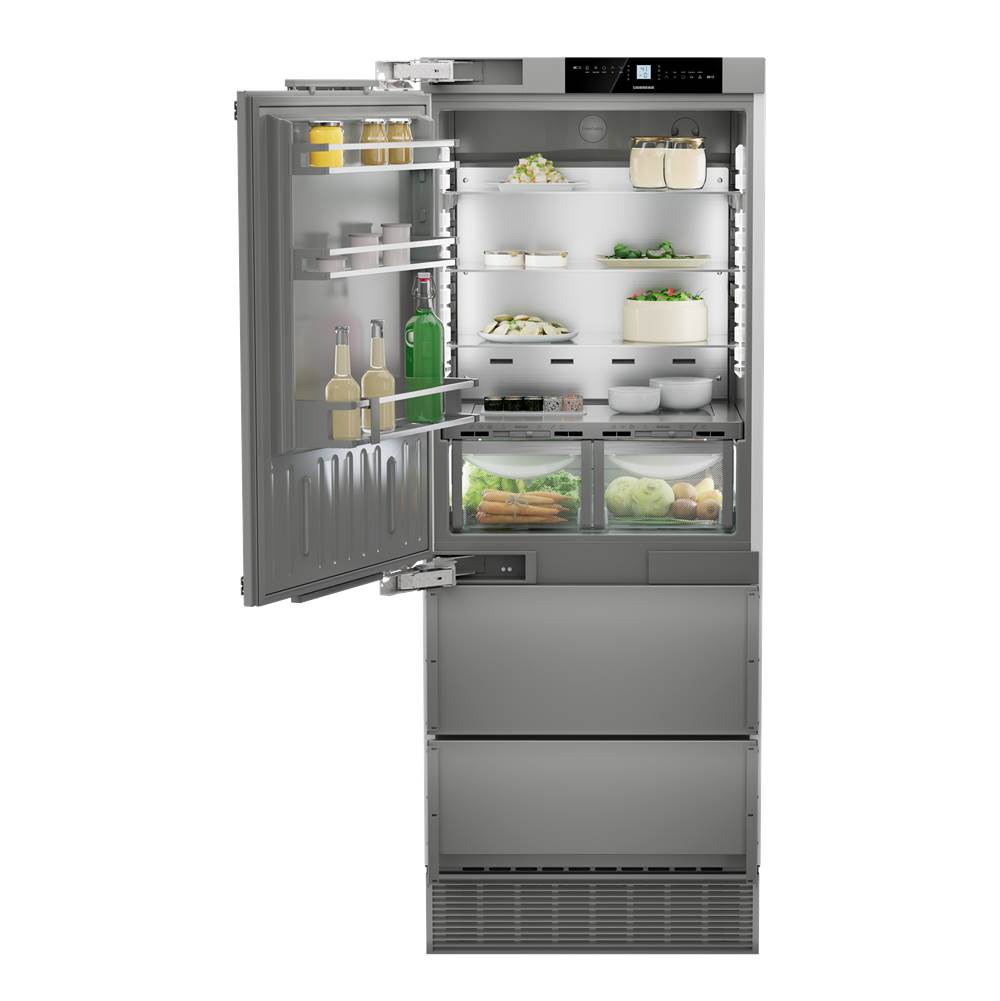 30'' Integrated Bottom Freezer with BioFresh - panel ready - LH