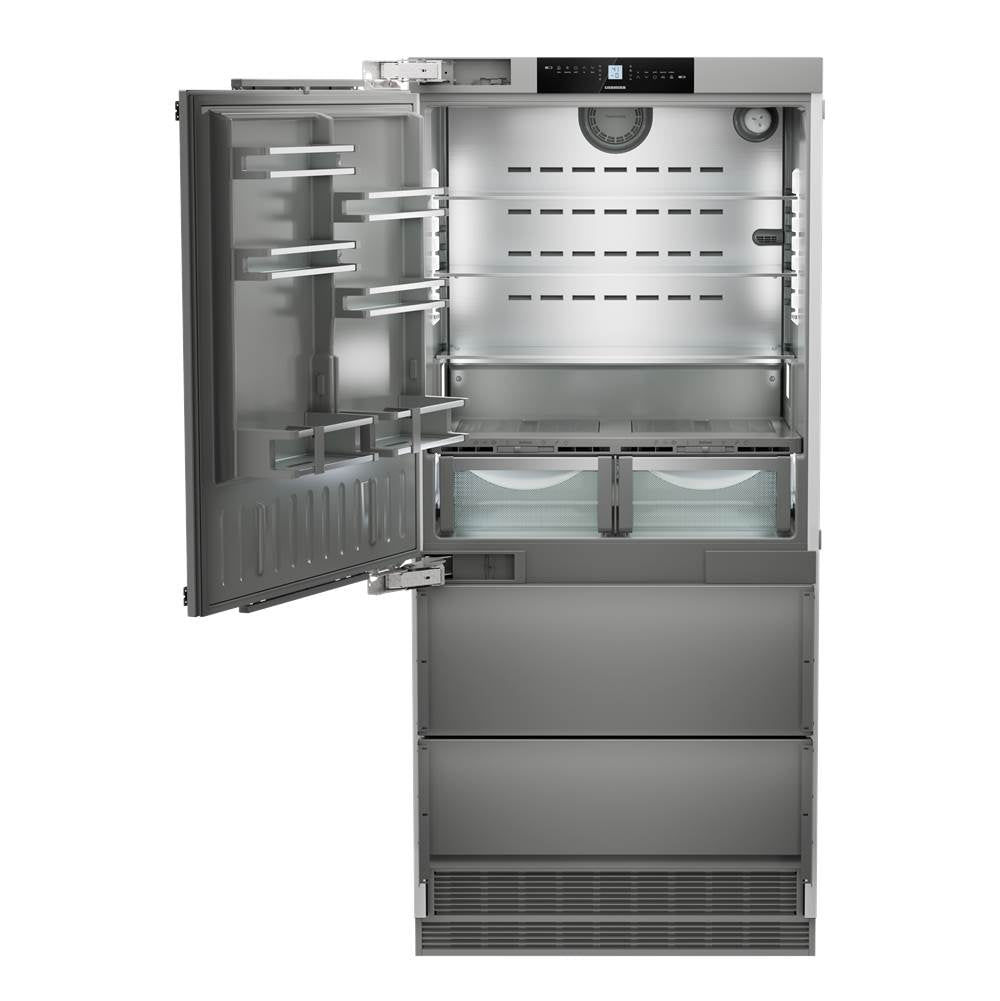 36'' Integrated Bottom Freezer with BioFresh - panel ready - LH