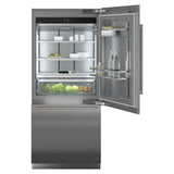 Monolith Fully Integrated Bottom Mount Refr/Freezer 84'' Height, Large Door R (Right Hinge)