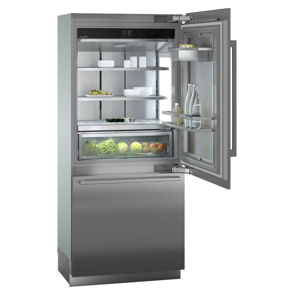 Monolith Fully Integrated Bottom Mount Refr/Freezer 84'' Height, Large Door R (Right Hinge)