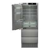 30'' Integrated Bottom Freezer with Icemaker watertank - panel ready - LH