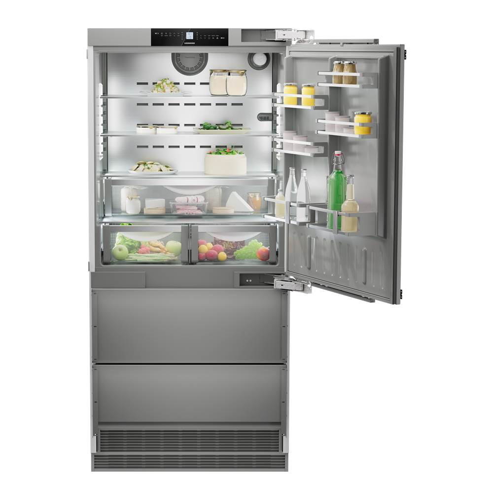 36'' Integrated Bottom Freezer - panel ready - RH