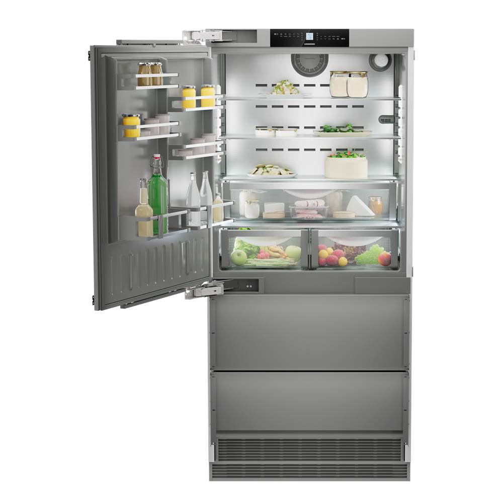 36'' Integrated Bottom Freezer - panel ready - LH