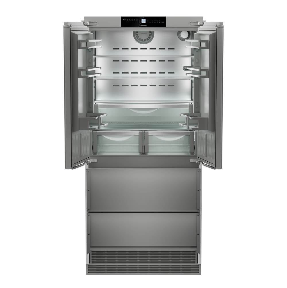36'' Integrated French Door Bottom Freezer - panel ready