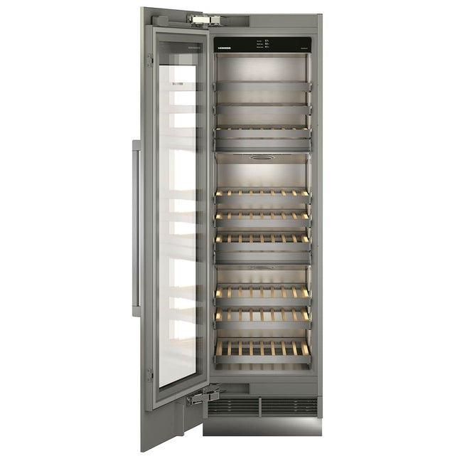 Liebherr - Monolith Fully Integrated Wine 84'' Height (Left Hinge) - Gray