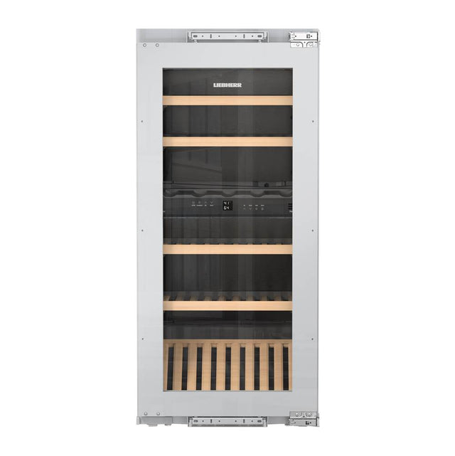 Liebherr - Fully Integrated 2-Zone Wine, Panel Ready - Silver