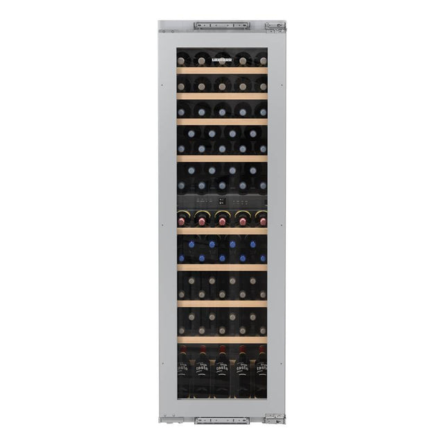 Liebherr - Fully Integrated 2-Zone Wine, Panel Ready - Silver