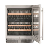 Liebherr - Under-Counter 2-Zone Wine - Silver