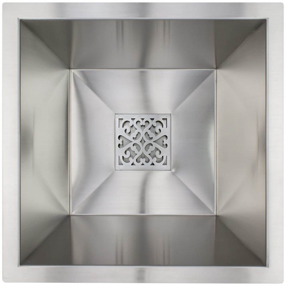 Linkasink - Small Filigree Grate - Polished Stainless Steel