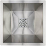 Linkasink - Small Filigree Grate - Polished Stainless Steel