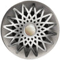 Linkasink - Star Grid Strainer - White Stone Screw, No Overflow - Satin Smooth Stainless Steel