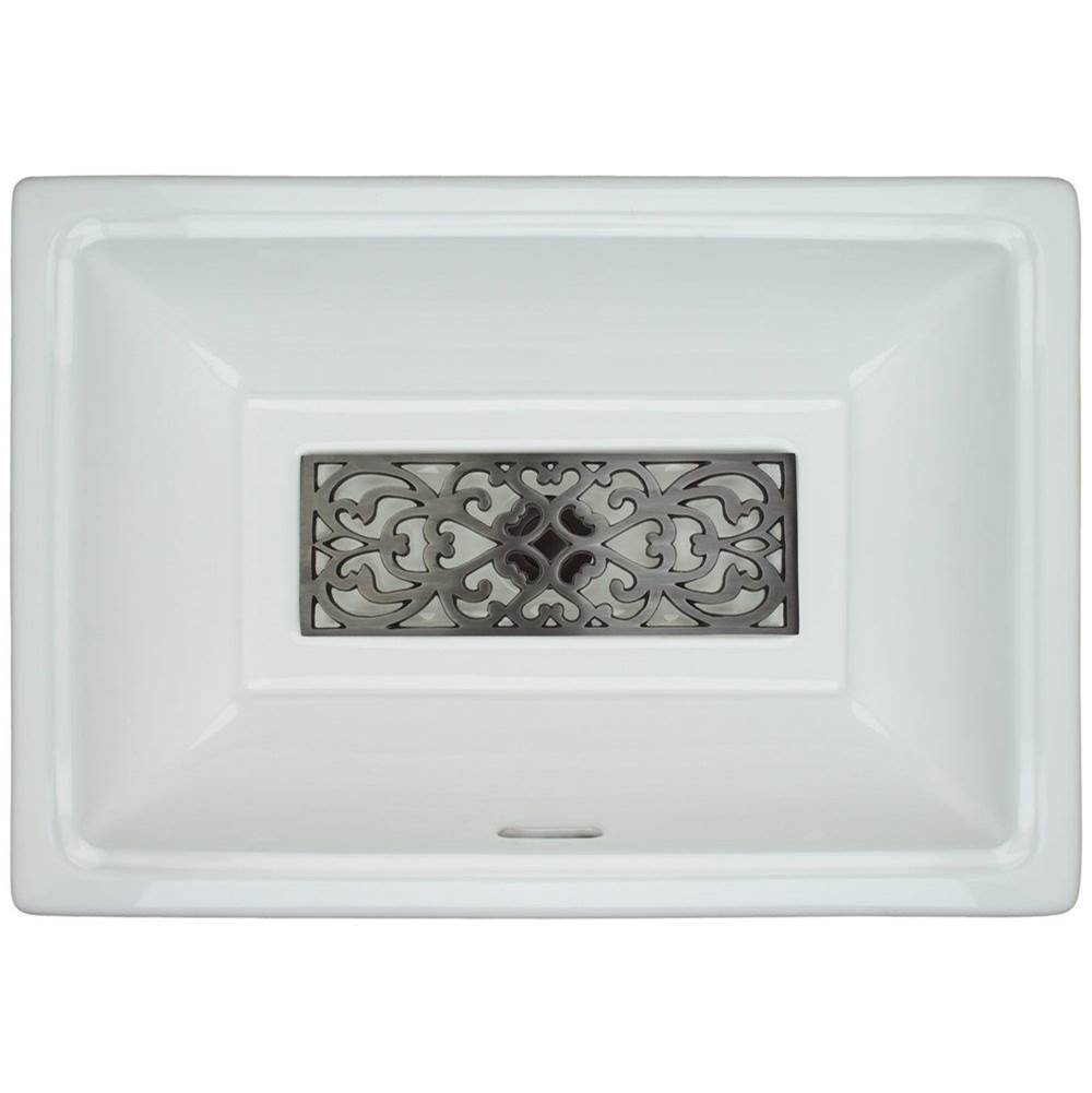 Linkasink - Filigree -Tiffany Grate Antique Bronze - Antique Bronze