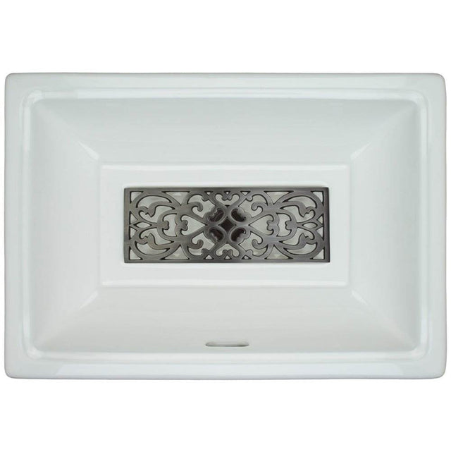 Linkasink - Filigree -Tiffany Grate Antique Bronze - Antique Bronze