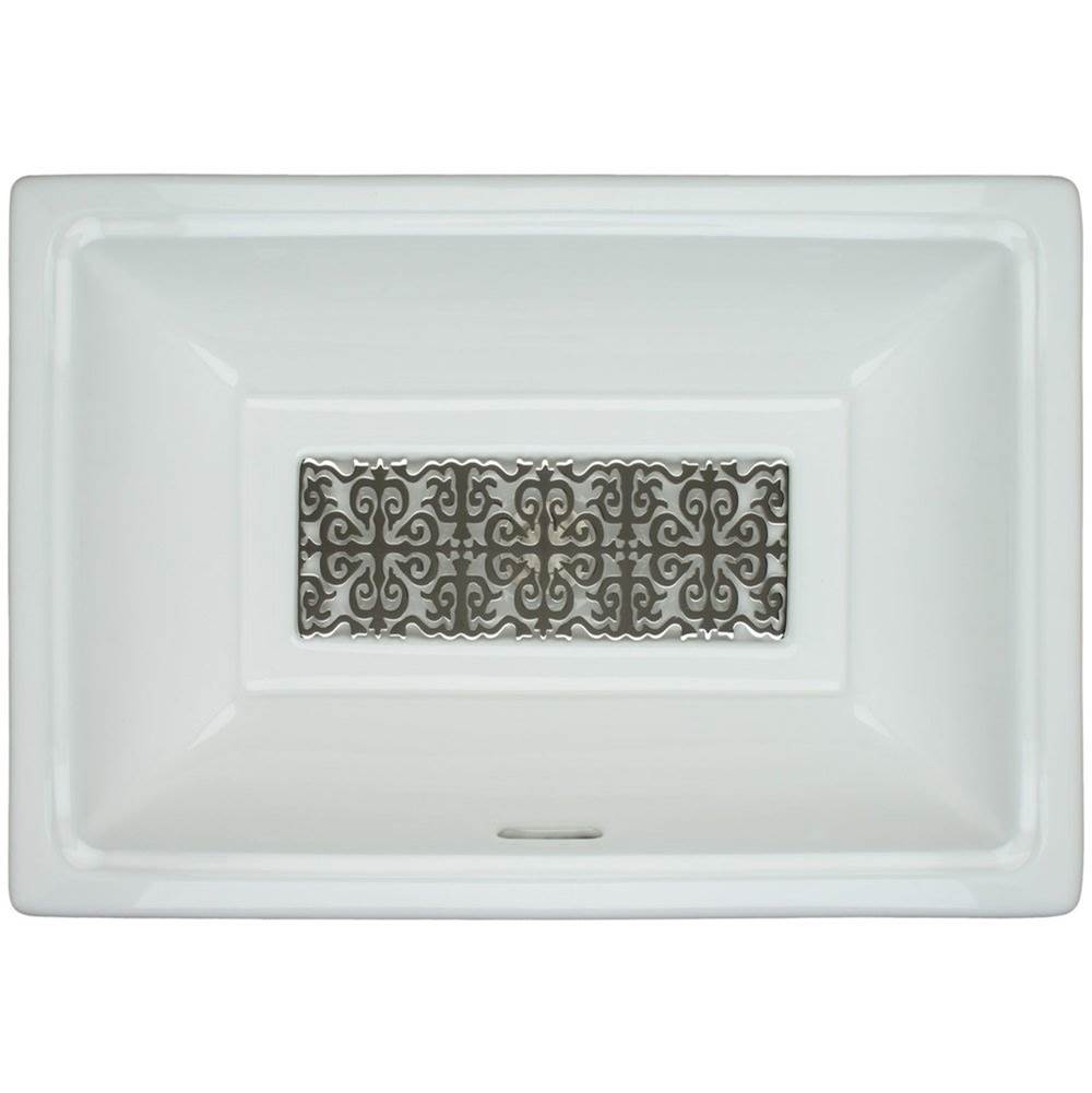 Linkasink - Hawaiian Quilt - Tiffany Grate, Satin Unlacquered Brass - Satin Unlacquered Brass