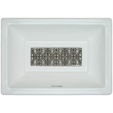 Linkasink - Hawaiian Quilt - Tiffany Grate, Satin Unlacquered Brass - Satin Unlacquered Brass