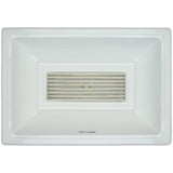 Linkasink - Grill - Tiffany Grate Polished White Bronze - Polished White Bronze