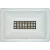 Linkasink - Windows - Tiffany Grate Antique Bronze - Antique Bronze
