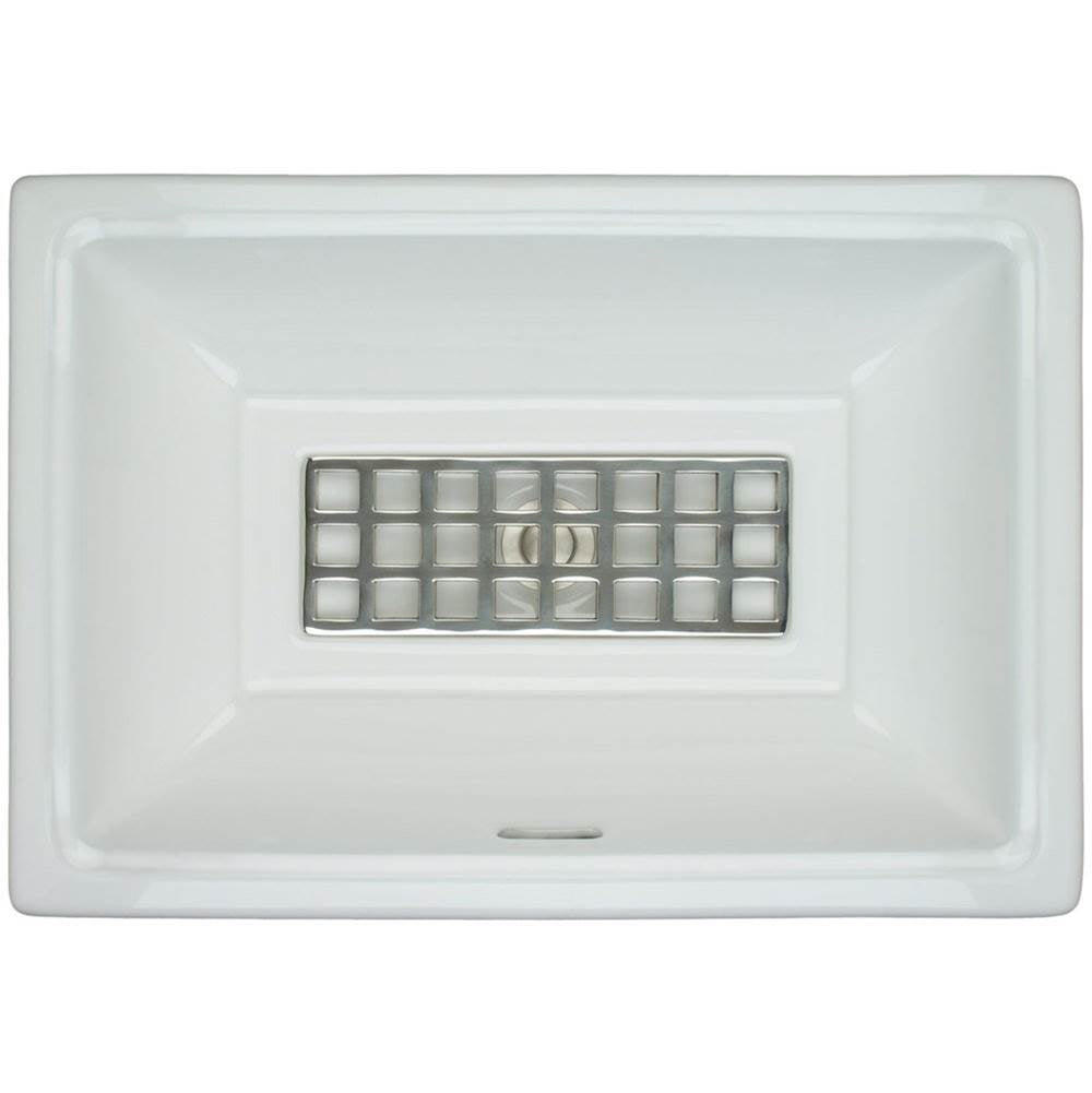 Linkasink - Windows - Tiffany Grate Satin White Bronze - White Bronze