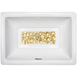 Linkasink - Coral - Tiffany Grate Satin White Bronze - White Bronze