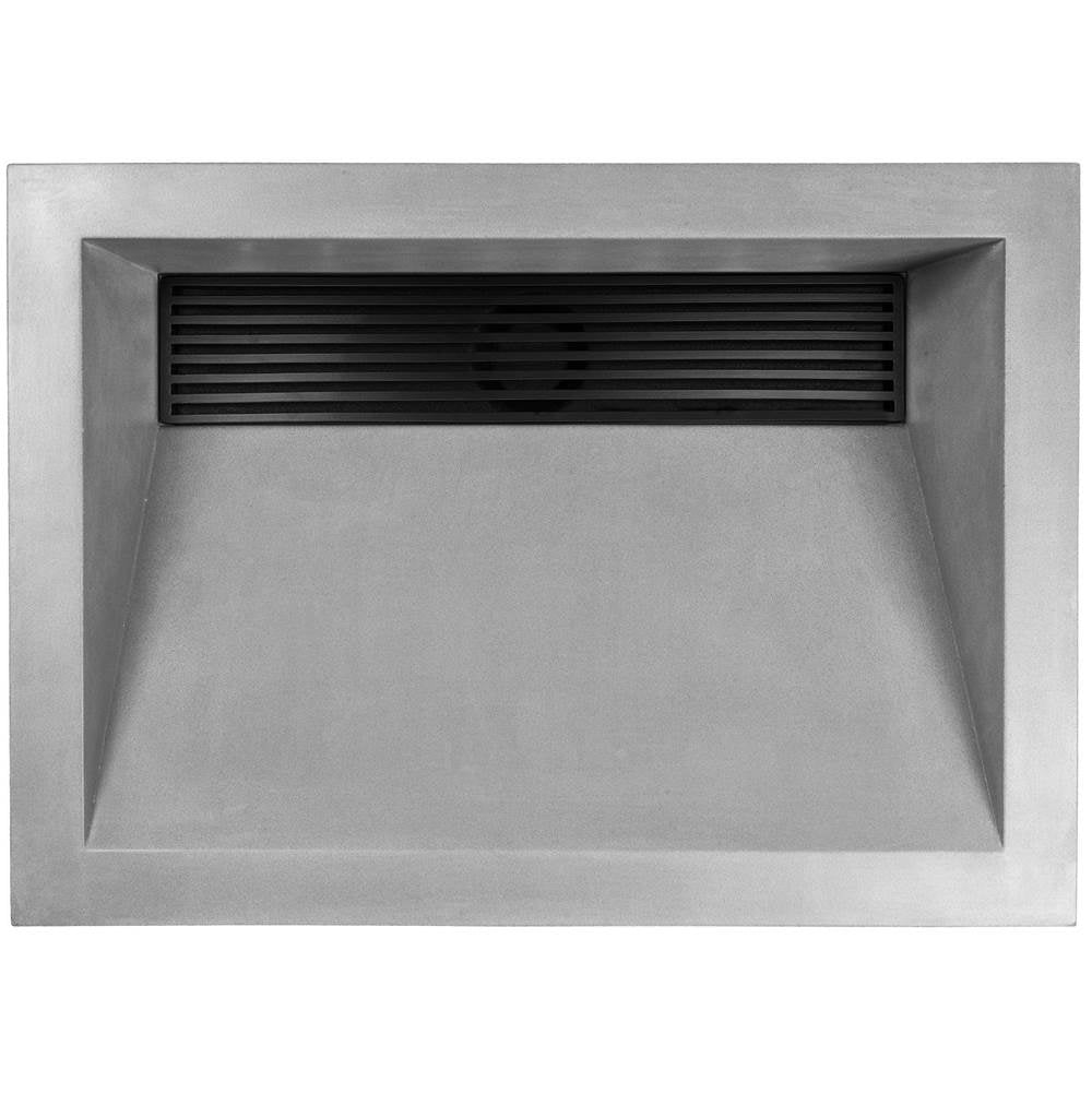 Linkasink - Square Bars - Decorative Grate for AC01 - Black Satin