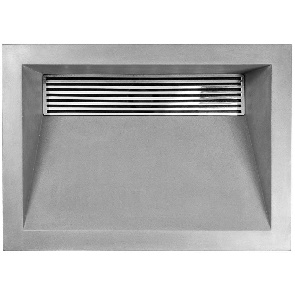 Linkasink - Square Bars - Decorative Grate for AC01 - Polished Stainless Steel