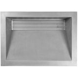 Linkasink - Square Bars - Decorative Grate for AC01 - Satin Stainless Steel