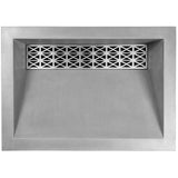 Linkasink - Spoke Bars - Decorative Grate for AC01 - Satin Stainless Steel
