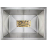 Linkasink - Medium Filigree Grate - Satin Stainless Steel