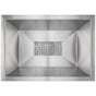 Linkasink - Medium Hawaiian Quilt Grate - Satin Stainless Steel