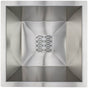 Linkasink - Small Spoke Grate - Satin Stainless Steel