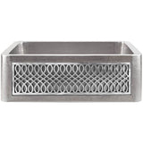 Linkasink - Panel - Lyre - Polished Stainless Steel - Polished Stainless Steel