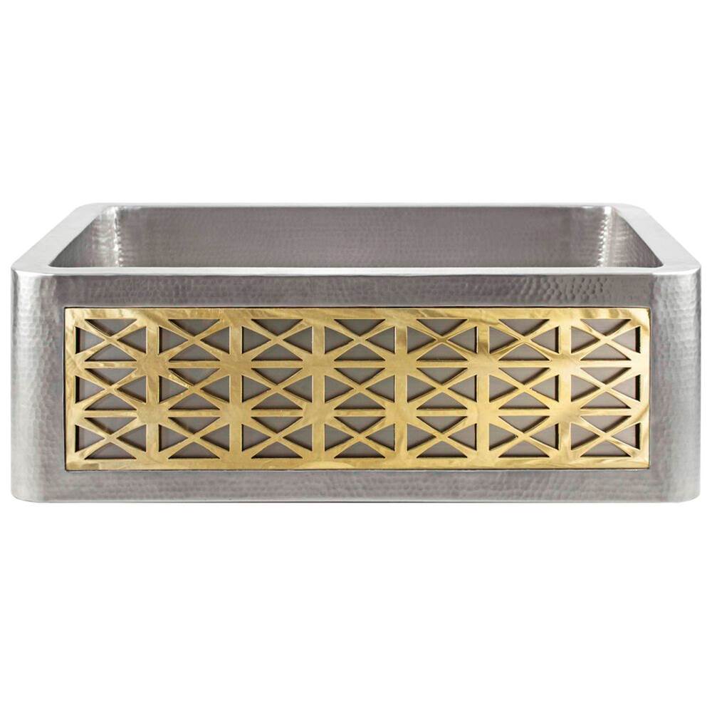 Linkasink - Panel - Spoke - Unlacquered Brass - Polished Unlacquered Brass