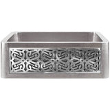 Linkasink - Panel - Tribal - Polished Stainless Steel - Polished Stainless Steel