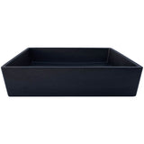 PHOEBE: Concrete Rectangle Vessel Sink