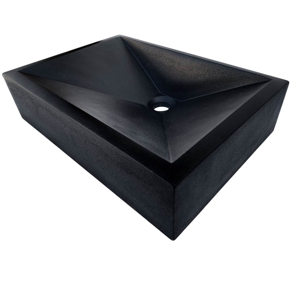 RIDER: Concrete Rectangle Sloped Sink