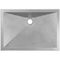 Linkasink - RIDER: Concrete Rectangle Sloped Sink - Gray Concrete